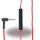LG Electronics HSS-F630 / LE630 QuadBeat 3 - In-Ear Stereo Headset - 3.5mm Anschluss - Rot/ Schwarz