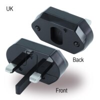 BlackBerry Reise Ladegerät + EU Clip + UK Clip + NA...