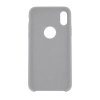 Cyoo Premium Liquid Silicon Hard Cover für Apple iPhone X - Weiss