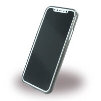 Cyoo Silikon Hülle ultra-dünn für Apple iPhone X - Schwarz