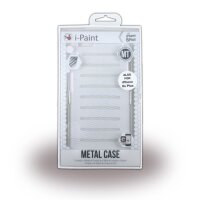 i-Paint Metal Case Hard Cover für Apple iPhone 6 Plus/6s Plus - Weiss