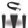 Mophie Memory-Flex USB Kabel Reise 3er Set - Schwarz