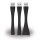 Mophie Memory-Flex USB Kabel Reise 3er Set - Schwarz