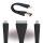 Mophie Memory-Flex USB Kabel Reise 3er Set - Schwarz