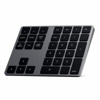 Satechi Extended Wireless Keypad - Space Grey (Grau)