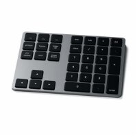 Satechi Extended Wireless Keypad - Space Grey (Grau)