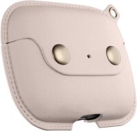 Woodcessories AirCase - AirPod Leder Hülle mit Halskette - Old Rose