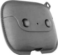 Woodcessories AirCase - AirPod Leder Hülle mit Halskette - Stone Gray