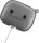 Woodcessories AirCase - AirPod Leder Hülle mit Halskette - Stone Gray