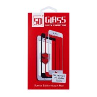 Cyoo 5D Glas Displayschutzfolie für Apple iPhone 8 Plus - Privacy - Schwarz