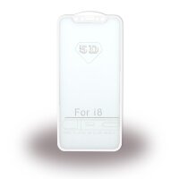 Cyoo Premium 5D Glas Displayschutz / Displayschutzfolie für Apple iPhone X - Weiss
