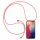 Cyoo Necklace Case + Handykette für Huawei Mate 20 Pro - Pink - Silikon Hülle - Band - Schnur - Kordel - umhängen