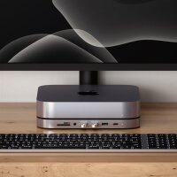 Satechi Aluminum Stand Hub für Apple Mac Mini - Space Gray (Grau)