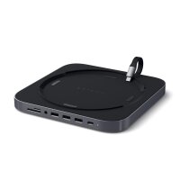 Satechi Aluminum Stand Hub für Apple Mac Mini - Space Gray (Grau)