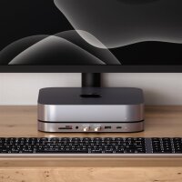 Satechi Aluminum Stand Hub für Apple Mac Mini - Space Gray (Grau)