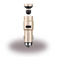 Baseus CCBKER-OV - Bluetooth Headset + Kfz Ladegerät...