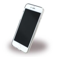 Diamond Cover Smooth Glossy Crystal - Silikon Case für Apple iPhone 7/8 - Grau