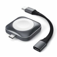 Satechi USB-C Magnetic Charging Dock für Apple Watch - Anthrazit