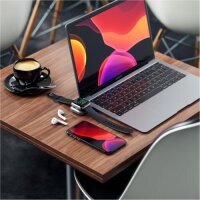 Satechi USB-C Magnetic Charging Dock für Apple Watch - Anthrazit