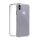 Cyoo Four Coners Silikon Cover Hülle für Apple iPhone Xs Max - Transparent