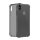 Cyoo Four Coners Silikon Cover Hülle für Apple iPhone Xs Max - Transparent / Schwarz