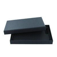 UreParts Black Edition Carbon Hardcover für Apple iPhone 6s Plus/7 Plus/8 Plus - Schwarz