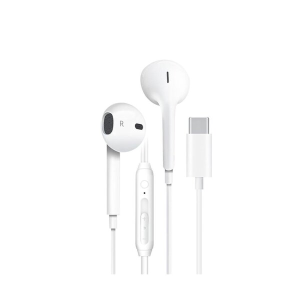 Cyoo USB-C Stereo Headset Typ C - Weiss - Kopfhörer