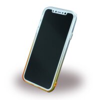 Cyoo Ruber Soft Silikon Case für Apple iPhone X - Gold