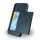 Cyoo Slid Style - Karten Fach Hardcover für Apple iPhone X - Schwarz