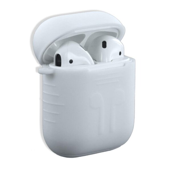 Cyoo Sport - Silikon Case / Hülle für Apple AirPods - Weiss