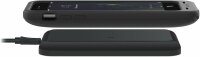 Mophie 3933 Wireless Lade Qi Lade Pad für Smartphone-Ladestation - Schwarz