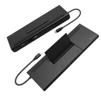 ADAM elements CASA Hub Pro 11-in-1 für Apple MacBook & USB-C Notebooks - schwarz