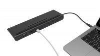 ADAM elements CASA Hub Pro 11-in-1 für Apple MacBook & USB-C Notebooks - schwarz