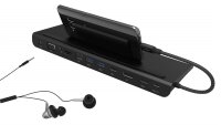 ADAM elements CASA Hub Pro 11-in-1 für Apple MacBook & USB-C Notebooks - schwarz