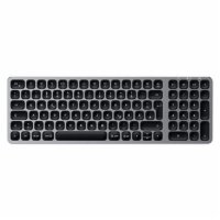 Satechi Aluminium Bluetooth Backlit Keyboard Slim German...