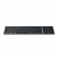 Satechi Aluminium Bluetooth Backlit Keyboard Slim German - Space Gray (Grau)