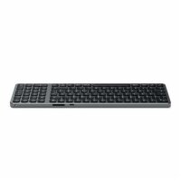 Satechi Aluminium Bluetooth Backlit Keyboard Slim German - Space Gray (Grau)