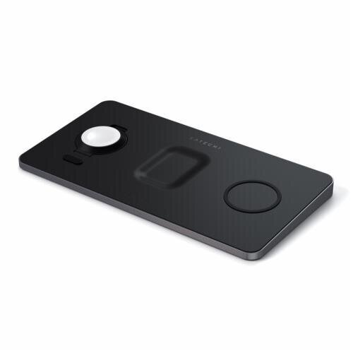 Satechi Trio Wireless Charging Pad - Schwarz
