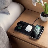 Satechi Trio Wireless Charging Pad - Schwarz