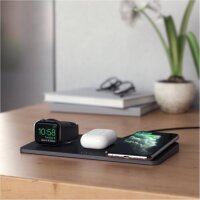 Satechi Trio Wireless Charging Pad - Schwarz