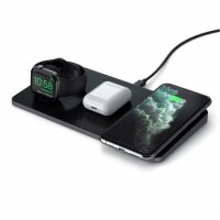 Satechi Trio Wireless Charging Pad - Schwarz