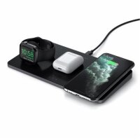 Satechi Trio Wireless Charging Pad - Schwarz