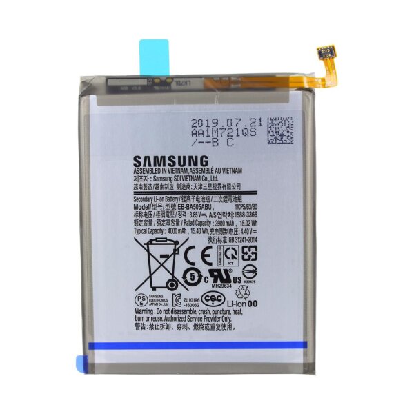 Samsung EB-BA505ABE Li-Ion Akku für A505F Galaxy A50 (2019) 3900mAh