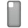 4-OK Matte Cover für Apple iPhone 11 Pro - Transluzent/ Bumper Schwarz