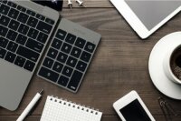 Satechi Slim Wireless Keypad - Space Gray (Grau)