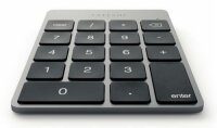 Satechi Slim Wireless Keypad - Space Gray (Grau)
