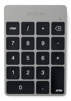 Satechi Slim Wireless Keypad - Space Gray (Grau)