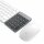 Satechi Slim Wireless Keypad - Space Gray (Grau)