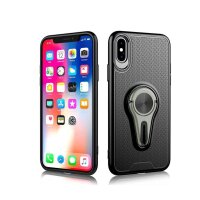 Cyoo 360 Rotation Air Vent Holder Case KFZ-Halterung magnetisch für Apple iPhone Xs Max - Grau