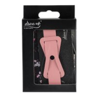 DressUP by 4smarts Grip Flowers mit Umhängeband - Schwarz/Rosa